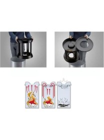 Resim Hailo 0950-429 Küllük Safe Plus XL Siyah 45 lt. 