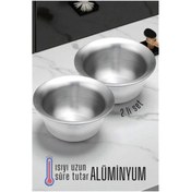 Resim Belle Fusion BFS Alüminyum Tıraş Tası 2 li SET 
