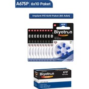 Resim Premium A675P Koklear Implant Pili 6X10 60'lı 