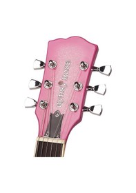 Resim Valencia Gypsy Rose Gre2kcpk Elektro Gitar Seti Pembe Strat Tipi - Simli Pembe - Amfi Ve Aksesuar Dahil 