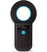 Resim Tianchishop Siyah 124khz Rfıd Hayvan Okuyucu Oled Ekran Hafıza Iso11784/85 Fdx Emıd Uyumlu 