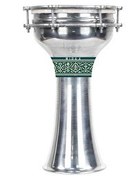 Resim Midex DBK-04 Yetişkinler İçin 4 Numara Büyük Boy Alüminyum Darbuka 38 x 20 CM 