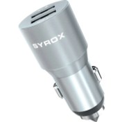 Resim Syrox Çift Girişli Araç Şarj Cihazı + Micro USB 
