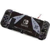 Resim Jzcat Nintendo Switch Bölünmüş Kılıf Oyun Teması Renkli Kılıf Sert Kılıf-a109 