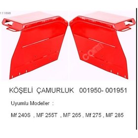 Resim Massey Ferguson 240 S - 255 T -265 -285 Köşeli Çamurluk Takimi 