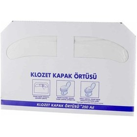 Resim Omnisoft Klozet Kapak Örtüsü 250' li Paket 