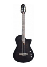 Resim Madison Mecg-t01-bk Elektro Klasik Gitar - Siyah Profesyonel - İnce Kasa / Thin Body Siyah Parlak Cila, İnce Gövde Yapısı İle Sahne Konforu, Aktif Preamp Ve Ekolayzer Ölçüler: 65 Mm Kasa Derinliği 