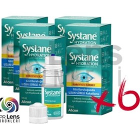 Resim Alcon Systane Hydration Lubrikant Göz Damlası 10 Ml - 6 Adet 