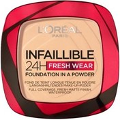 Resim Loreal Paris Infaillible 24h Fresh Wear Pudra Fondöten 220 Sand 