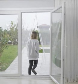 Resim Orret Home FAY-TEK Tül Pencere Sinekliği,Cırtlı Cam Ve Pimapen İçin Böcek Ve Sinek Engelleyici Tül Sineklik (60x210 Kapı Boy) 