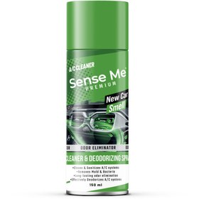 Resim Sense Me Araç Klima Koku Bombası Kötü Koku Giderici Temizleme Spreyi YENİ ARABA KOKUSU 150 ml 