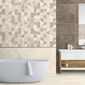 Resim Ege Seramik Alva Karo Krem 40 x 40 cm 1,44 m2 