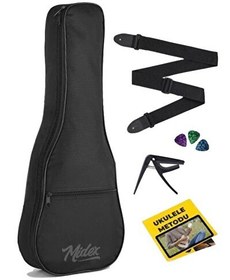Resim Midex CS-21A Soprano Ukulele Kılıfı (Askı Capo Pena) 