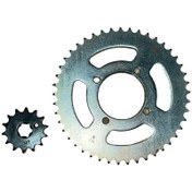 Resim YAMAHA YBR 125 ÖN ARKA DİŞLİ SET 45/14 GOMET 