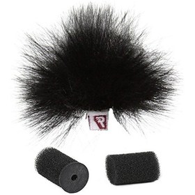 Resim Rycote 065555 Ristretto Siyah Renk Yaka Mikrofonu Rüzgar Koruyucu 