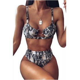 Resim Solina Yılan Derisi Bikini Set 