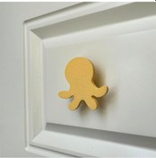 Resim Pomerol Sarı Ahtapot Dolap Kulpu-çocuk Odası, Mutfak Ve Banyo İçin Modern, Şık Ve Dayanıklı Mobilya Kulp, Dh 