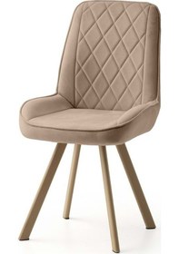 Resim Krem Mobilgen Fulya Sandalye Krem 