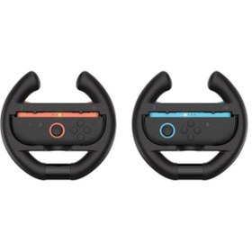 Resim GD34 Nintendo Switch 2 Direksiyon ikili Paket Siyah Nintendo Switch 2 Wheel 