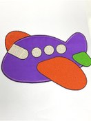 Resim karantuhafiye Bebek Battaniye Aplikesi / Bebek ve Çocuk Aplikesi / Büyük Boy / Uçak 