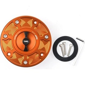Resim Ronglight Tangerine Alüminyum Hızlı Açılır Yakıt Kapağı Ktm Duke Rc 125 200 250 390 Motorcycle Benzin Tankı 