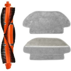 Resim Xiaomi Mop Pro Stytj02ym Uyumlu 1 Adet Ana Fırça 2 Adet Mop 