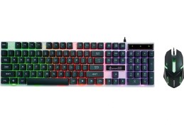 Resim Sones Shıpadoo D280 Kablolu Rgb Arka Aydınlatmalı Mekanik Hisli Süspansiyon Klavye + Dizüstü Bilgisayar, Pc İçin 3d Cool Mouse Kiti 