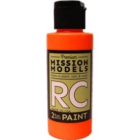 Resim Storemax Models MMRC-050 Su Bazlı Rc Boya, 2 Oz Şişe, Floresan Yarış Parlak Turuncu 