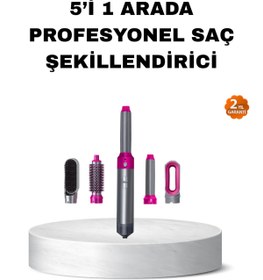 Resim cenk x store 5’i 1 Arada Saç Şekillendirme Seti Negatif İyon Teknolojili ve Hızlı Kurutmalı 