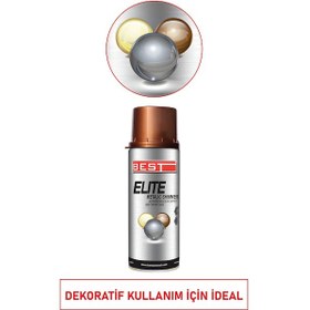 Resim Sp. Elite Efekt Boya Gold 400 Ml Profesyonel Metalik Altın Sprey Boya 