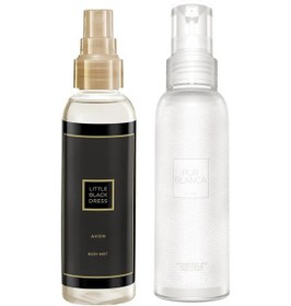 Resim Avon Little Black Dress ve Pur Blanca Kadın Vücut Spreyi Paketi 