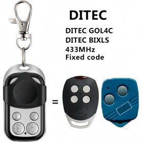 Resim 433MHz DITEC GOL4C Garaj Kapısı Açacağı Programlama Uzaktan Kumanda Sabit Kod DITEC Verici Garaj Komutları 