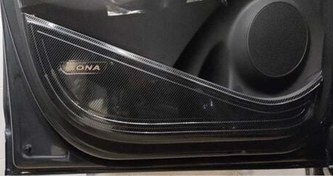 Resim Hyundai Kona Kapı Koruma Karbon 