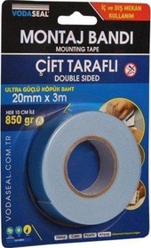 Resim Çift Taraflı Köpük Bant 20mmx3metre 