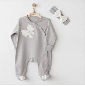 Resim Andywawa Bebek Tulum Takımı Ac26254 Grey 
