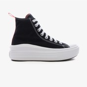 Resim Converse Chuck Taylor All Star Move Kadın Siyah Platform Sneaker - 271716c Siyah 