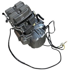 Resim Kelle Alt Motor Komple Chooper 125 Cift Silindir 