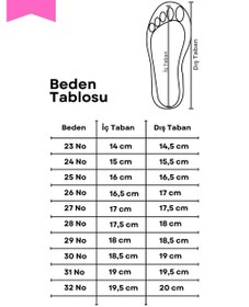 Resim Mavi Fiyonklu Şeffaf Kız Çocuk Ayakkabı - Mavi / 
