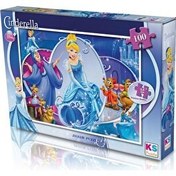 Resim Ks Puzzle Cinderella Puzzle 100 Parça 