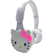 Resim Mayla Kidss Hello Kitty Kablosuz Bluetooth Katlanabilir Kulaküstü Kulaklık 