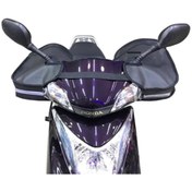 Resim Motosiklet Termal El Koruyucu Rüzgar Koruyucu Reflektörlü [scooter, Cub Modelleri] Elkoruma 