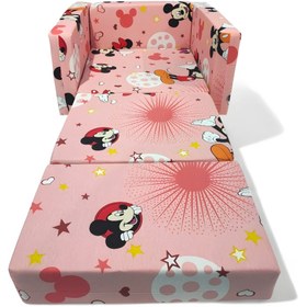Resim LENSA HOME Çocuk Koltuğu Komple Sünger Katlanabilir Yataklı (0-4 YAŞ) Yavruağzı Figürlü 