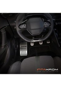 Resim intakrom Peugeot 2008 Krom Ayak Dinlendirme Pedalı 2016 - 2020 