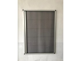 Resim Ertaş Yapı Pileli Kapı ve Pencere Sinekliği Eloksal Gri 