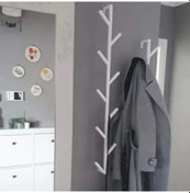 Resim Fidan Metal Antre Çanta Banyo Bornoz Ve Havlu Askılığı 9askı-100c Beyaz - Beyaz 