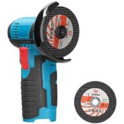 Resim Pazly 12v Taşınabilir Şarj Edilebilir Açılı Taşlama Makinesi - Seramik, Karo, Ahşap İçin 2 Disk Hediye 