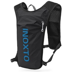 Resim Moveevo Sıvı İzolasyonlu Su Torbaslı Bisiklet Çantası, 5l Su Geçirmez Outdoor Sırt Çantası, Bisiklet, Yürüyüş, Trekking İçin Siyah-mavi Siyah - Mavi 