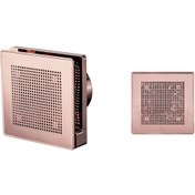 Resim Düşük Ses Seviyesi 26.9 Db(A) Mimari Uygulama Ideal Tasarım Kesintisiz Çalışma Havalandırma Fanı Banyo Mutfak Salon Oda Agmair Agm Punto Evo Rosa Pink Gold Dekoratif 