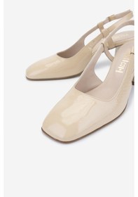 Resim Valmenti Kadın Hakiki Deri Bej Comfort Ayakkabı 611 H62007 Bn Ayk Y25 Beıge Bej 