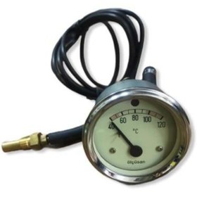 Resim ÖLÇÜSAN HARARET SAATİ CİVALI 2 MT (40°C-120°C) (İKAZLI) (60 MM) 